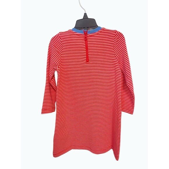 Joules Pink Stripe Horse Rosalee Long-Sleeve A-Line Dress 3 NWT - Picture 6 of 10